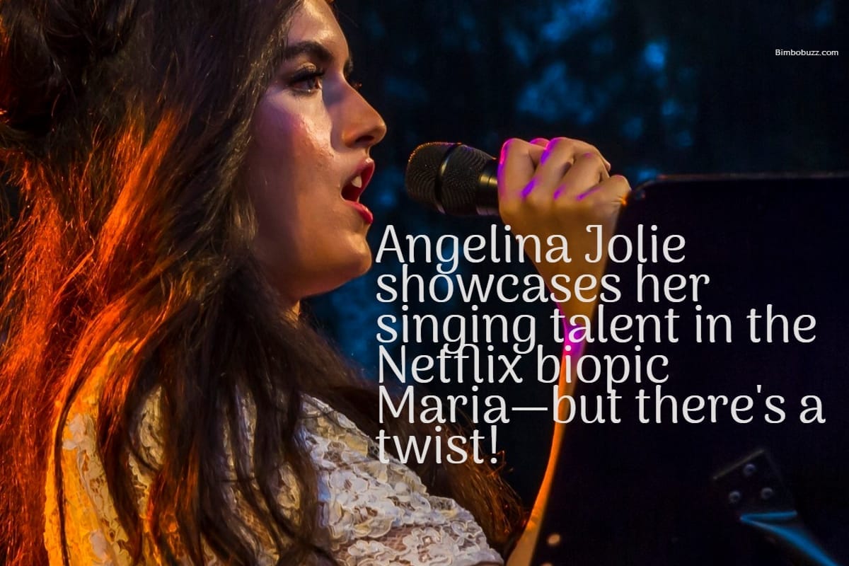 Angelina Jolie showcases her singing talent in the Netflix biopic Maria—but there’s a twist! Angelina Jolie showcases her singing talent in the Netflix biopic Maria—but there's a twist!
